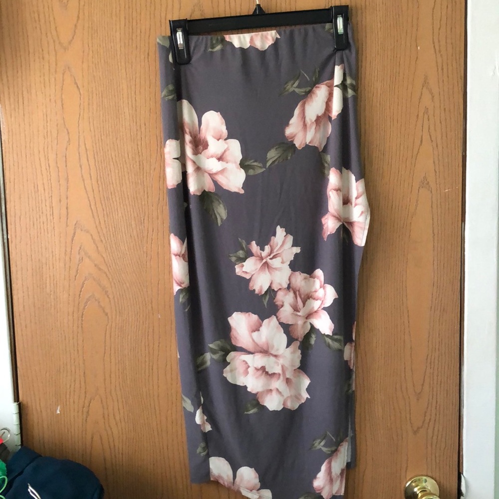 Windsor Long High-Cut Skirt